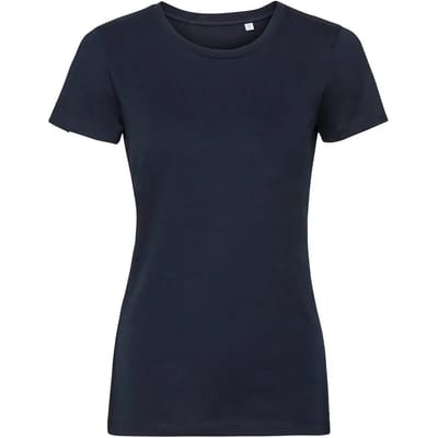 Dames-T-shirt Russell Athletic Pure Organic