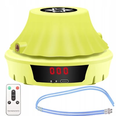 Interactivia GAB_B Serie - Automatische Springtouw - Groen - Afstandsbediening - 10 Snelheden