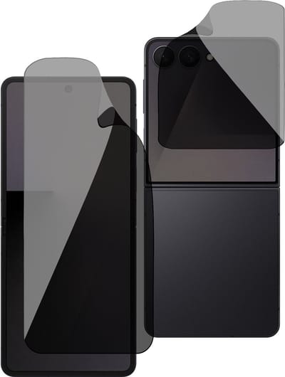 Privacy Screenprotector geschikt voor Samsung Galaxy Z Flip 7 FE / Flip 6 - 1x FlexGuard Screen Protector
