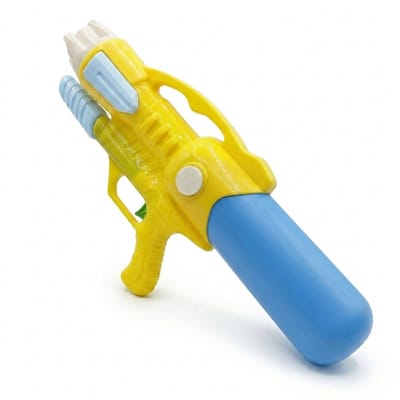Waterpistool 51cm XL - 1100ml Grote Tank & 7m Schietbereik - Water Pistool- Watergeweer - Super Soaker - Duurzaam Waterspeelgoed voor Strand & Tuin - Buitenspeelgoed voor Kinderen & Volwassenen - 51×22×10cm - Geel