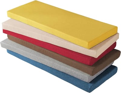 Bankkussen Tuinbank - Zitkussen Bank - Buiten Zitten - Wasbaar Antislip - 100/120 cm - Groen