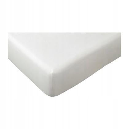 IKEA DVALA Hoeslaken Wit 160x200 cm - Zacht Katoen