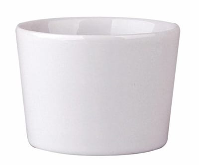 Palmer White Delight Kom - 7,5 cm - Wit - 12 stuks
