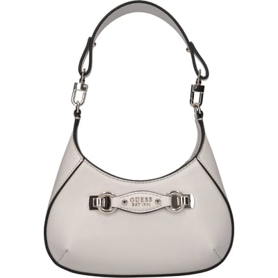 GUESS schoudertas Mimina Mini Hobo Crossbody Bag Stone crème