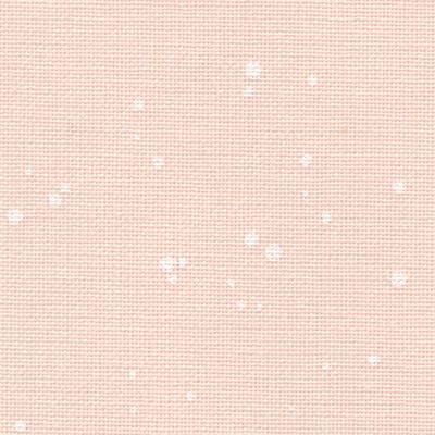 ZWEIGART MURANO SPLASH zalm met witte stippen - borduurstof 32 count (6,3 kruisjes per cm) (50 x 70 cm)