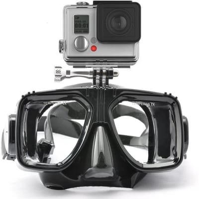 Professioneel Onderwatermasker Camera Duikmasker Zwembril Snorkel Scuba Duikuitrusting Camera Houder Voor GoPro Mount