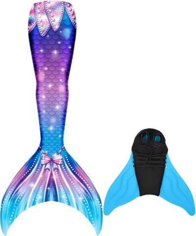 Zeemeermin Staart - Badpak Set - Zwemfeest Pret - Verschillende Maten - Tot 170cm