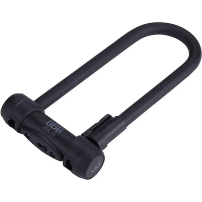 BBB Cycling ART 3 Fietsslot met Houder - 29,5 x 14,1 cm - Sold Secure Gold Certificering - Anti Diefstal Beugelslot: Elektrische Fiets, Stadsfiets, Racefiets - ART Slot 3 Sterren - Secure U BBL-78