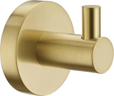 Ben Rundo handdoekhaakje Ø 5,3x5,1cm geborsteld messing