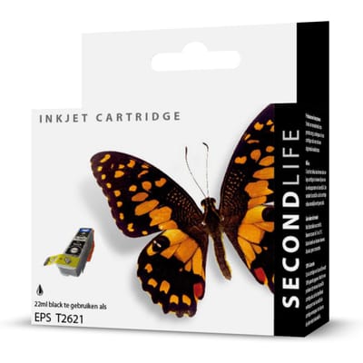 SecondLife - Epson 26 XL Black (T 2621)