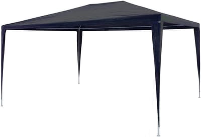 Partytent Paviljoen - Feesttent Tuintent - Buitenfeesten Organiseren - UV Waterbestendig - 3 x 4 Meter - Blauw