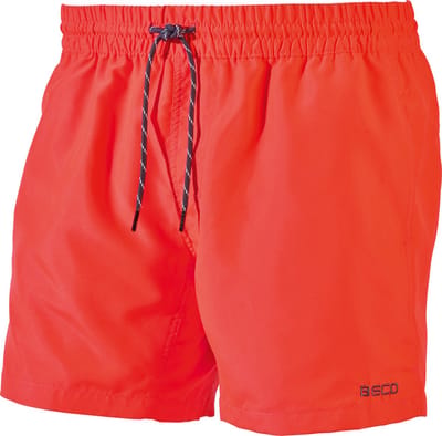 BECO zwemshorts - binnenbroekje - elastische band - 3 zakjes - koraal rood - maat XL