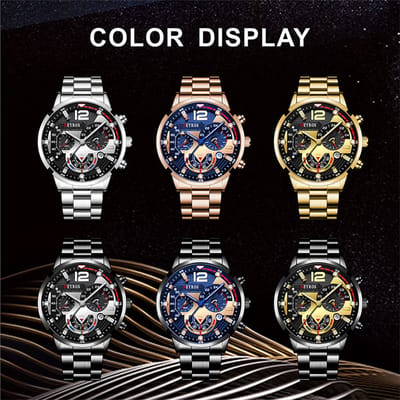 horloge set - armband horloge goud - horloge- armband- set box
