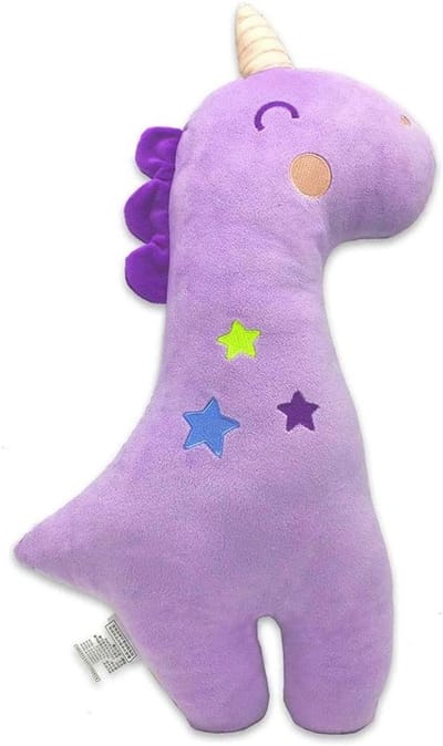 Schattige Giraffe Autogordel Kussen, Comfortabel Kussen voor Kinderen, Neksteun, Afneembare Wasbare Hoes, Ideaal voor Slaap in Auto of Vliegtuig, Reisaccessoire voor Kinderen
