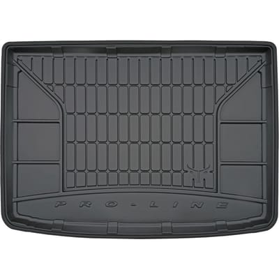 LuxGear Geschikt voor MINI COOPER Clubman 2 F54 vanaf 2015 - Kofferbakmat - Hoge Vloer - TPE Rubber - 5 cm Rand - Organizer