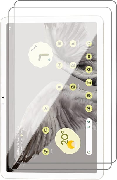 Screenprotector geschikt voor Google Pixel Tablet - 2x Gehard Glas Screen Protector GlassGuard