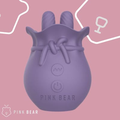 PinkBear -PB0003- WhisperBuds paars