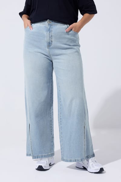 Limited Collection Blauwe Jeans Met Splitzoom Size 42
