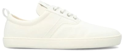 Barefoot Groundies®| Sneakers | Dames | Vegan | Gerecycled canvas | Ademend en licht | Zero drop | Zomerschoen | Wit | Maat 38