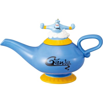 Théière Lampe du Génie Disney  Aladdin , env.. 500 ml, environ. Diamètre 23 cm x Hauteur 17 cm, Articles ménagers, vaisselle, cadeau d'anniversaire, bleu, SAN4522