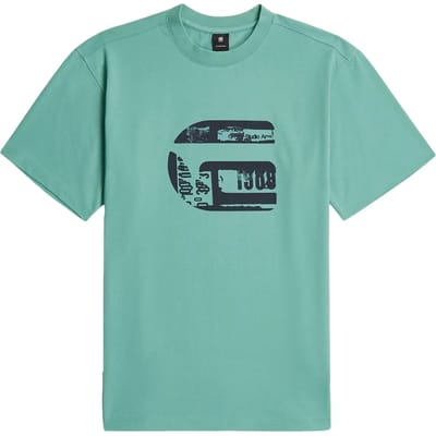 Regular fit T-shirt met logoprint Model 'icon'