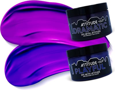 Attitude Hair Dye - ROYAL BLOOD Duo Semi permanente haarverf kit - Paars