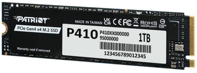 Patriot Memory P410 1 TB M.2 PCI Express NVMe