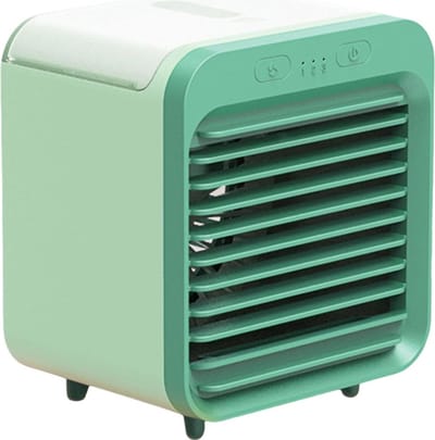 Draagbare airconditioner, draagbare koelventilator, lichtgewicht airconditioner, desktop luchtbevochtiger, luchtreiniger, auto, kantoor