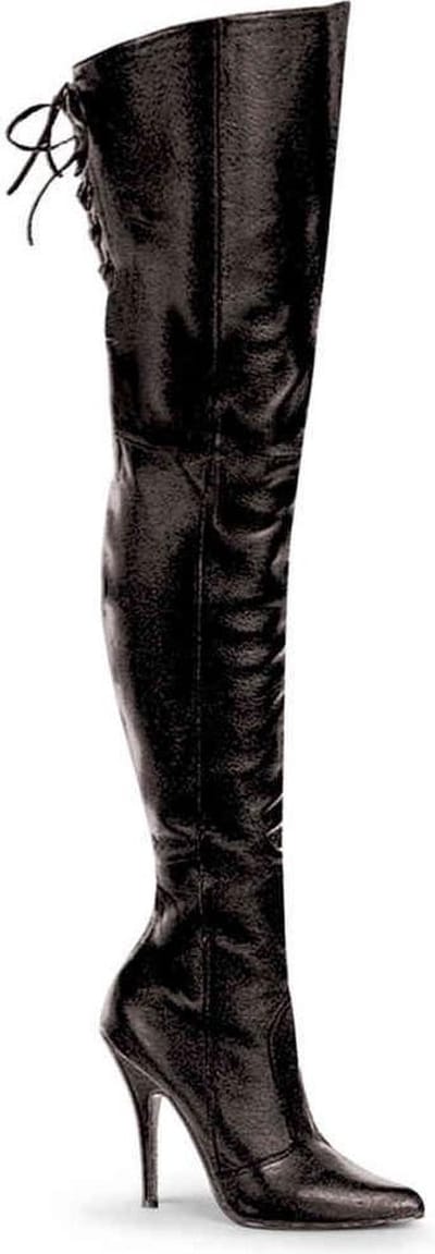 EU 36 = US 6 | LEGEND-8899 | 5 Thigh BT W/Lacing Detail At The Rear