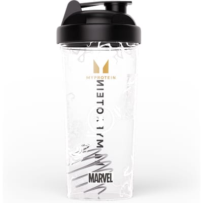 MARVEL Venom plastic shaker - Transparant/zwart