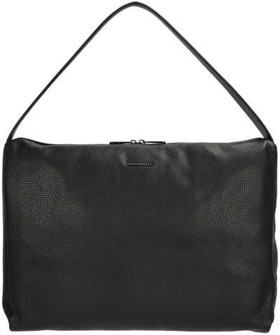 Leren schoudertas voor vrouwen Mandarina Duck Mellow 40x42x15 cm