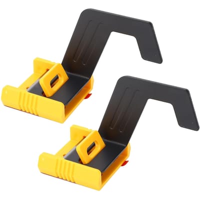 2 STUKS Handgreep Schakelaar Lockout Legering Technische Kunststof Stalen Plaat Elektrisch Apparaat Slot voor yellow