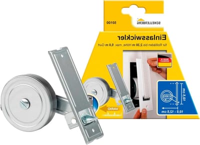 Inbouw Riemwikkelaar - Rolluik Bevestiging - Rolluiken Monteren - Systeem Maxi - 105 cm Gatafstand - Metaal