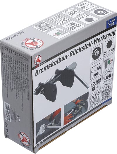 BGS - Remklauw - Remblok - Remzuiger - terugduw gereedschap - Persgereedschap - Remklauwen voorzijde - BGS91126