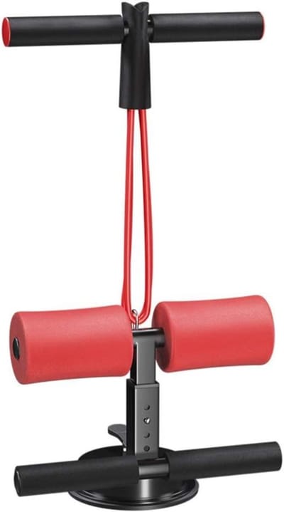 Fitness Hulp - Trainingstool - Thuisfitness - Verstelbare Standen - 50 x 26 x 15 cm - Rood