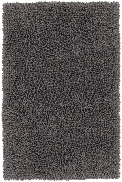 Heckettlane Badmat Fergana - Badkamermat - Bidetmat - Antislip tapijt - 60x100 cm - Antraciet