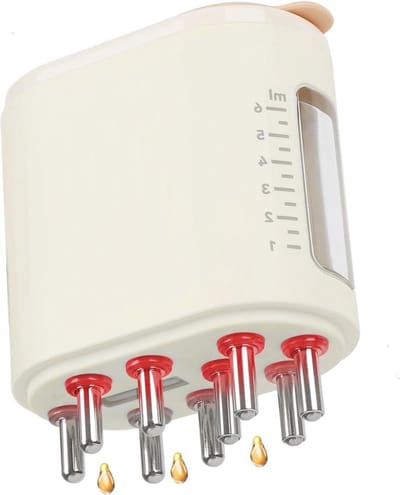 Hoofdhuidborstel - Hoofdhuidmassage 2-in-1 haarbehandeling-hoofdmassageborstel en applicator-peeling-hoofdmassageborstel-haargroei IPX5 waterdicht