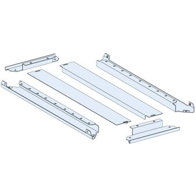 Schneider Electric LVS08694 PrismaSeT-P, kabelinvoerplaat, 2-delig, IP30, breedte=400 mm, diepte=600 mm Verdeelkastaccessoire 1 stuk(s)