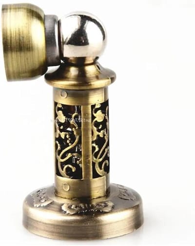 Deurstoppers Vloer - Deurhouder Muur - Bescherming Interieur - Strak Modieus Design - 1 Stuk - Zilver