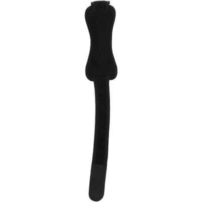 Sangle Rotulienne de Compression Noire Épaissie Respirante Réglable Genouillère de Soutien white