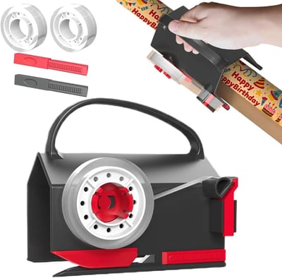 Papier Snijder - Inpak Hulp - Cadeaus Inpakken - Veilige Snede - 13x10x13 cm
