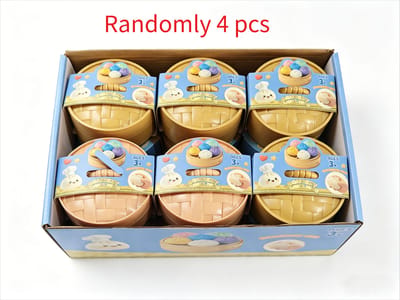 Balle Anti-Stress Flash Boulette à Rebond Lent, Jouet Doux à Pincer pour la Maison et le Bureau, Cadeaux d'Anniversaire pour Enfants et Adultes