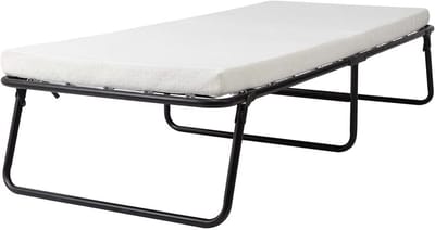 Opklapbed Vaylen voor Volwassenen - Met matras - 80x190cm - Logeerbed - Vouwbed 1 persoons - Inklarbaar