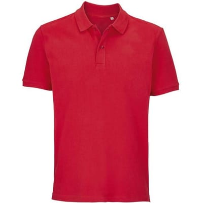 SOLS Unisex Pegase Piqué Poloshirt voor Volwassenen (Helder rood)