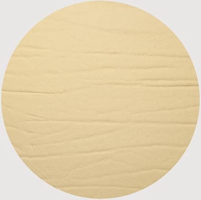 Onderzetter Leather Dumbo - Rond 10 cm - Goud