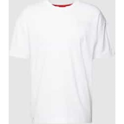 T-shirt met labelprint model 'Unite'
