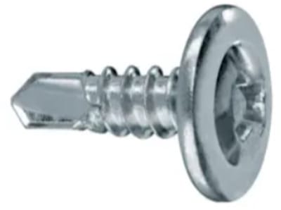 Hilti S-DD03Z - 4.2 x 13 mm Zelfborende Schroeven (Zelftappers) - Platrondkop met Kruiskop - Inclusief PH2 Bit - Doos à 1000 Stuks
