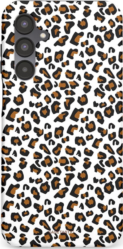 Casetastic Hoesje Geschikt voor Samsung A16 - Stijlvolle Beschermende Duo-layer Case - Panter abstractie