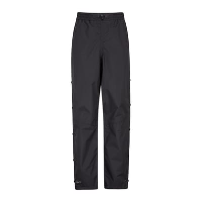 Mountain Warehouse Dames/Dames Downpour Waterdichte Broek (Zwart)