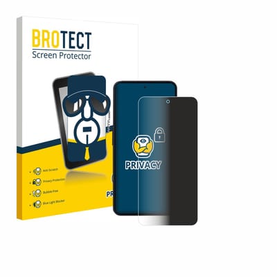 BROTECT - privacy screenprotector voor Nothing Phone (3a) Lite - Folie Beschermfolie Blauwlichtfilter